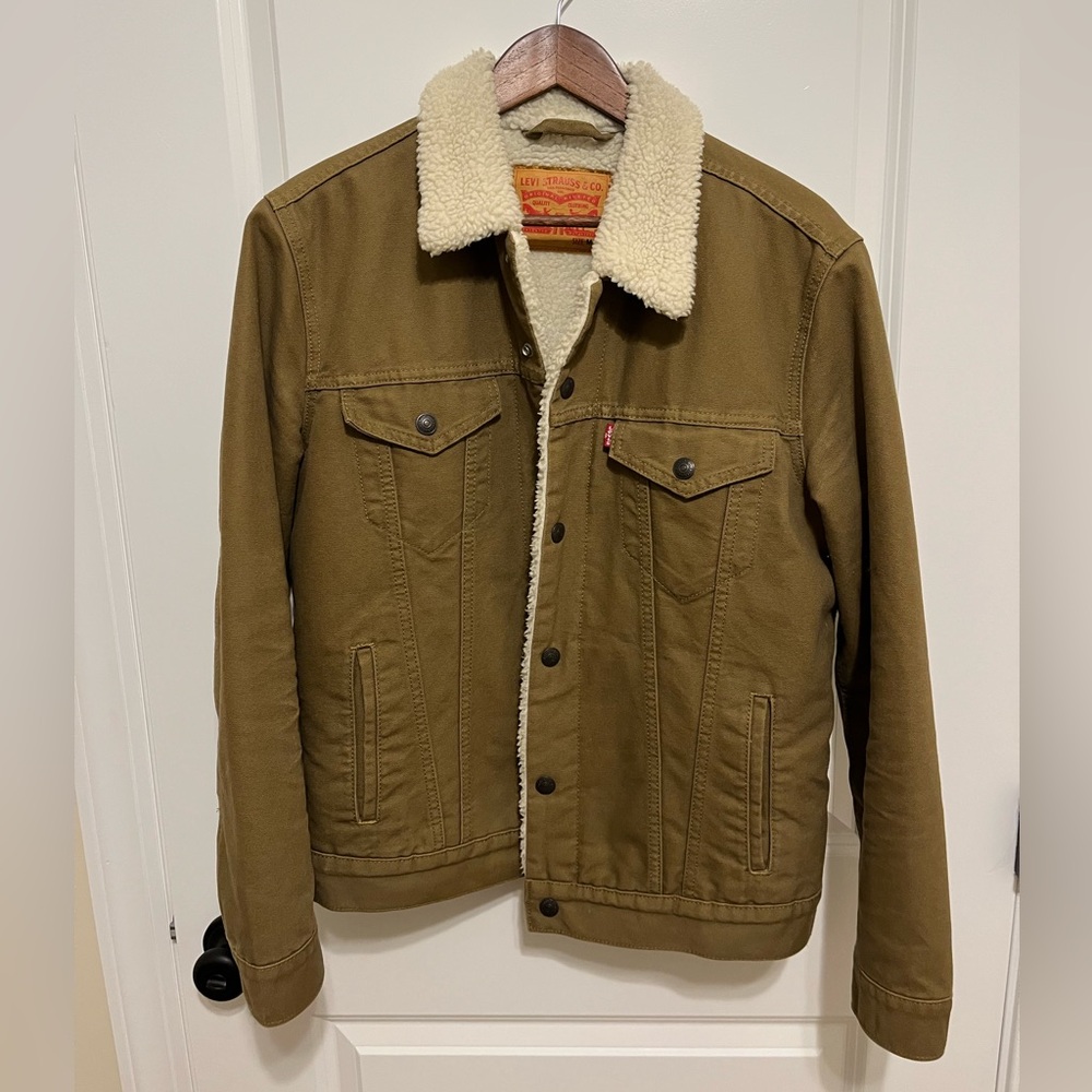 Levi’s Canvas Type 3 Sherpa Trucker Jacket